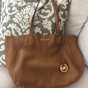Michael Kors reversible east west Mae Large tote.